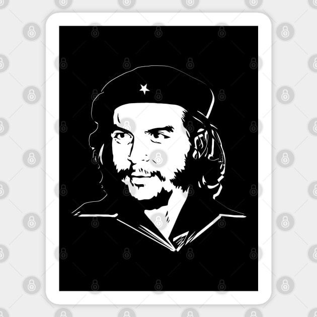 Che Guevara Rebel Cuban Guerrilla Revolution T-Shirt Sticker by HiDearPrint